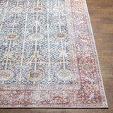 Rust Catadupa Distressed Washable Area Rug - Clearance - Ornate Home