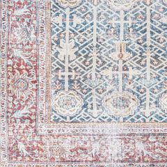Rust Catadupa Distressed Washable Area Rug - Clearance - Ornate Home