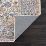 Rust Gardnertown Medallion Washable Area Rug - Clearance - Ornate Home