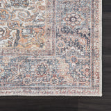 Rust Gardnertown Medallion Washable Area Rug - Clearance - Ornate Home