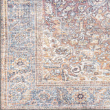 Rust Gardnertown Medallion Washable Area Rug - Clearance - Ornate Home