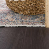 Rust Gardnertown Medallion Washable Area Rug - Clearance - Ornate Home