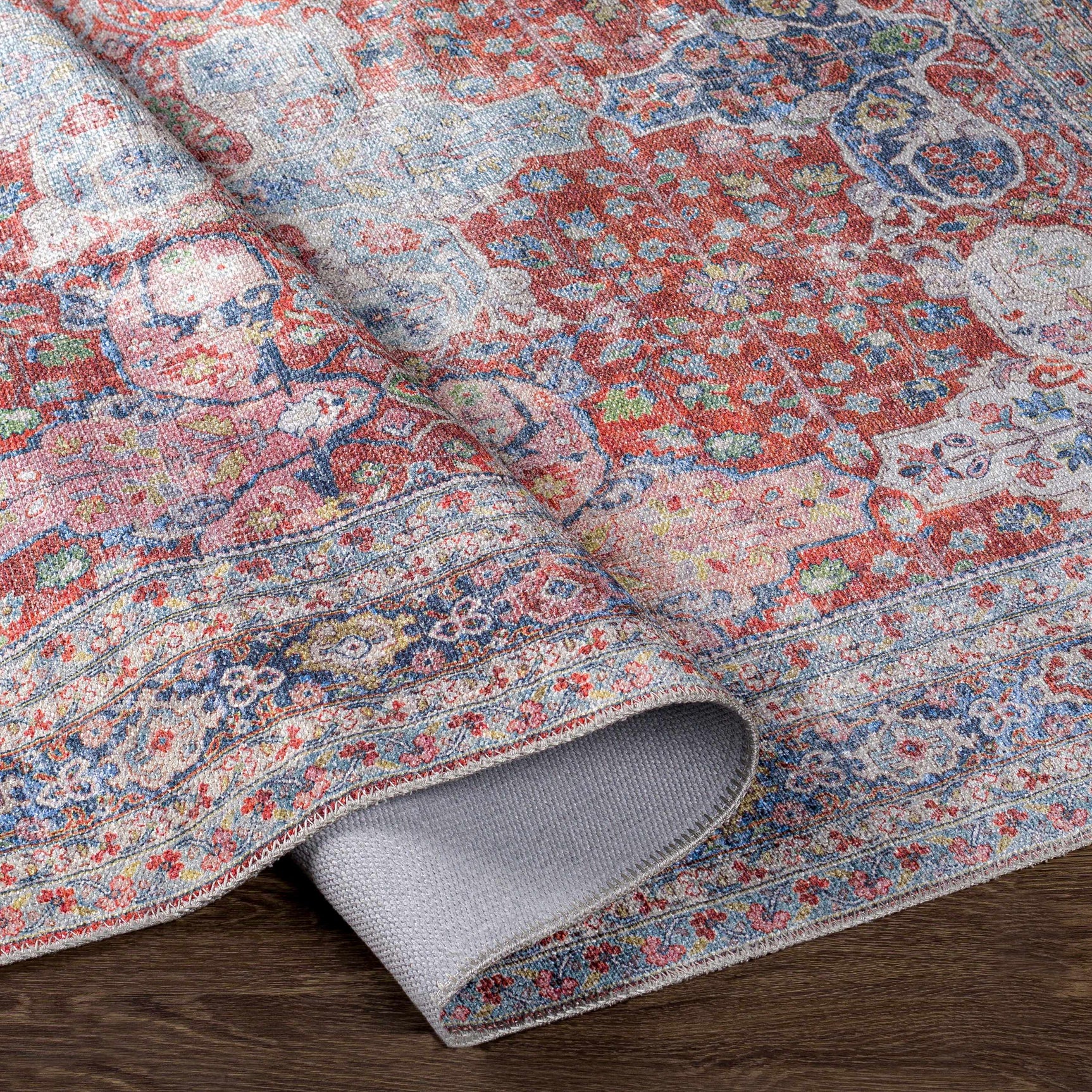 Rust Goma Vintage Area Rug - Clearance - Ornate Home
