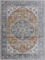 Rust Hiti Washable area rug - Clearance - Ornate Home