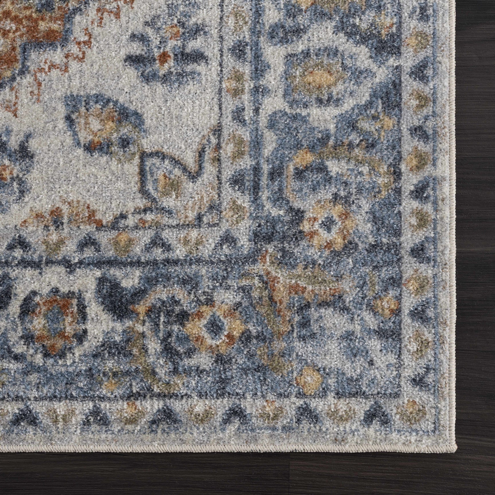 Rust Hiti Washable area rug - Clearance - Ornate Home