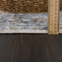 Rust Hiti Washable area rug - Clearance - Ornate Home