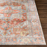Rust Maayon Washable Rug - Ornate Home