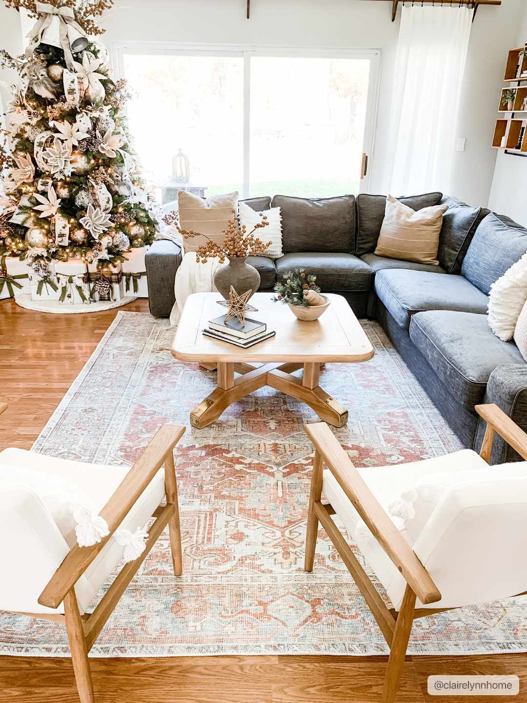 Rust Maayon Washable Rug - Ornate Home