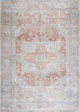 Rust Maayon Washable Rug - Ornate Home