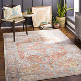 Rust Maayon Washable Rug - Ornate Home