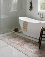 Rust Maayon Washable Rug - Ornate Home