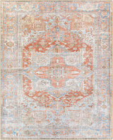 Rust Maayon Washable Rug - Ornate Home