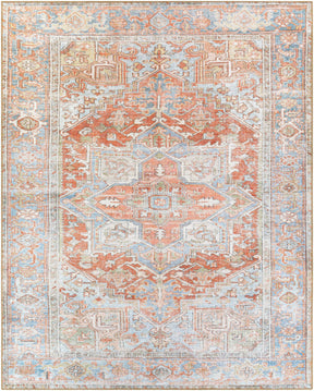 Rust Maayon Washable Rug - Ornate Home