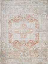Rust Maayon Washable Rug - Ornate Home