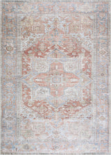 Rust Maayon Washable Rug - Ornate Home