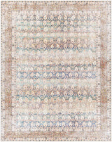 Rust Maligaya Distressed Washable Area Rug - Clearance - Ornate Home