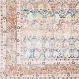 Rust Maligaya Distressed Washable Area Rug - Clearance - Ornate Home