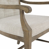 Rustic Patina Peppercorn Arm Chair
