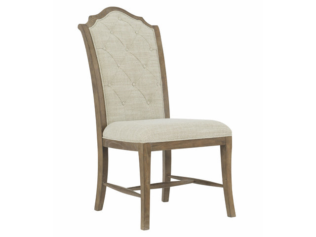 Rustic Patina Peppercorn/Warm Greige Side Chair - Ornate Home