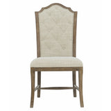 Rustic Patina Peppercorn/Warm Greige Side Chair - Ornate Home