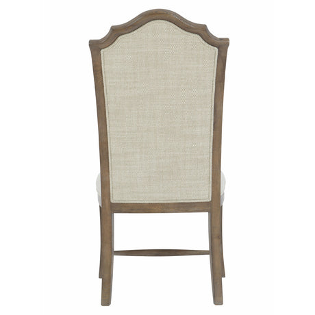 Rustic Patina Peppercorn/Warm Greige Side Chair - Ornate Home