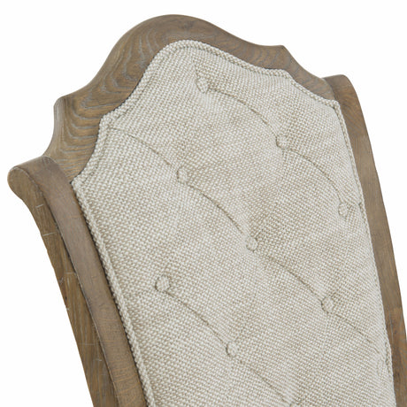 Rustic Patina Peppercorn/Warm Greige Side Chair - Ornate Home