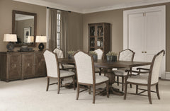Rustic Patina Peppercorn/Warm Greige Side Chair - Ornate Home