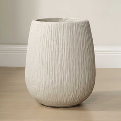 Rustic Ridge Off-White Outdoor Planter - Ornate Home