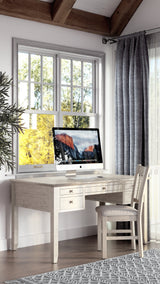 Rustic Shores Brown Grey Desk Chair - Ornate Home