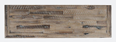 Rustic Shores Grey Wash 4 Door High Cabinet - Ornate Home
