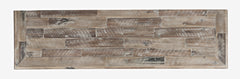 Rustic Shores Grey Wash 4 Door Low Cabinet - Ornate Home