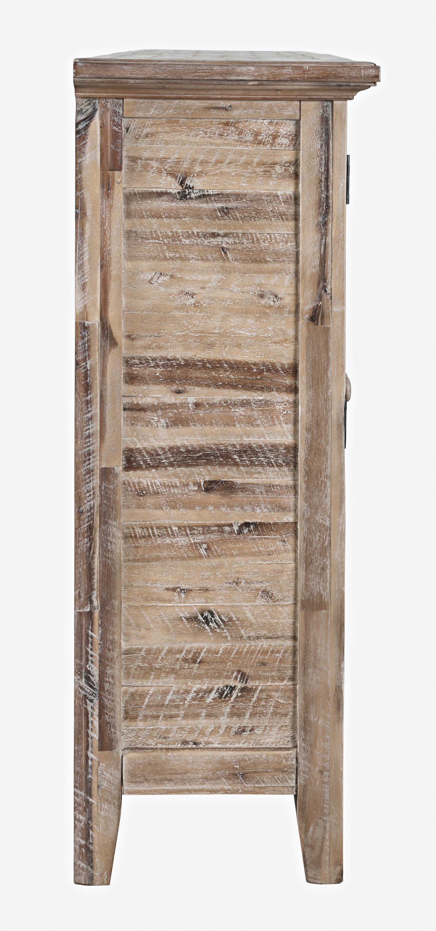 Rustic Shores Grey Wash 6 Door High Cabinet - Ornate Home