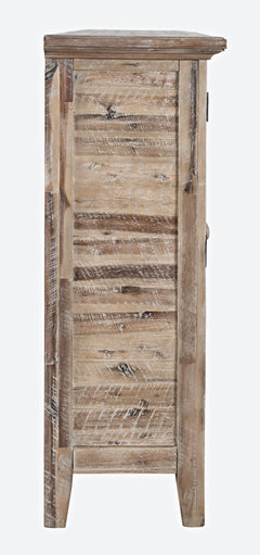 Rustic Shores Grey Wash 6 Door High Cabinet - Ornate Home