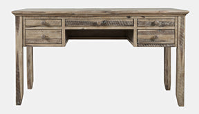 Rustic Shores Grey Wash Power Desk - Ornate Home