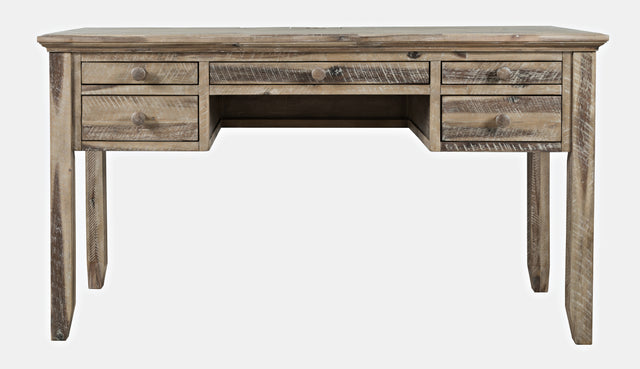Rustic Shores Grey Wash Power Desk - Ornate Home
