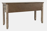 Rustic Shores Grey Wash Power Desk - Ornate Home