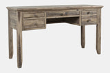 Rustic Shores Grey Wash Power Desk - Ornate Home