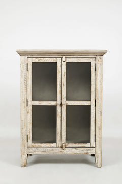 Rustic Shores Scrimshaw 2 Door High Cabinet - Ornate Home