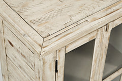Rustic Shores Scrimshaw 4 Door High Cabinet - Ornate Home