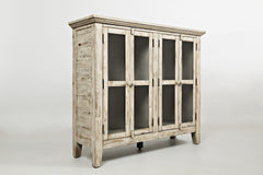 Rustic Shores Scrimshaw 4 Door High Cabinet - Ornate Home