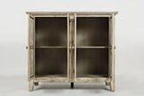 Rustic Shores Scrimshaw 4 Door High Cabinet - Ornate Home