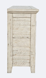 Rustic Shores Scrimshaw 4 Door Low Cabinet - Ornate Home