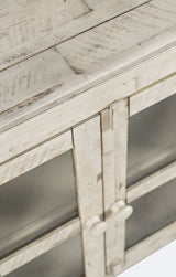 Rustic Shores Scrimshaw 6 Door Low Cabinet - Ornate Home