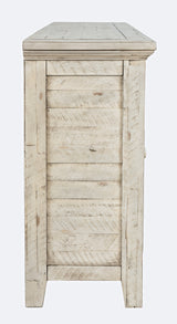 Rustic Shores Scrimshaw 6 Door Low Cabinet - Ornate Home