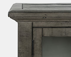 Rustic Shores Stone 2 Door High Cabinet - Ornate Home