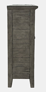 Rustic Shores Stone 2 Door High Cabinet - Ornate Home