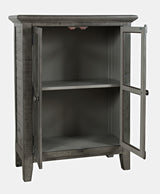 Rustic Shores Stone 2 Door High Cabinet - Ornate Home