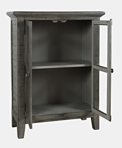 Rustic Shores Stone 2 Door High Cabinet - Ornate Home