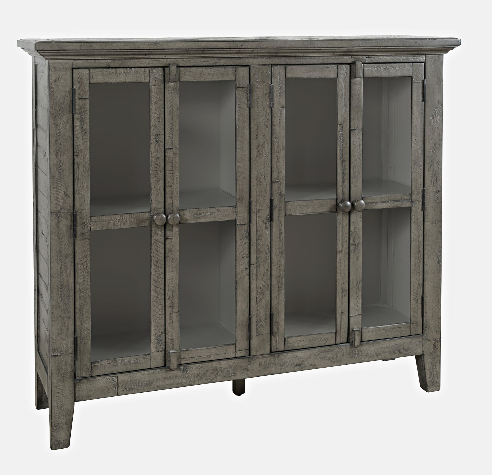 Rustic Shores Stone 4 Door High Cabinet - Ornate Home