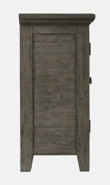 Rustic Shores Stone 4 Door Low Cabinet - Ornate Home